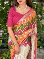 Viscose Georgette Saree