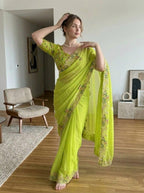 Party Wear Zimmy Chu Saree