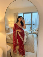 Very Soft nd Elegant Georgette Fabric Saree