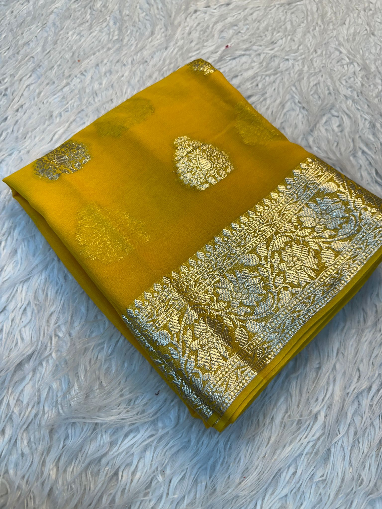 VISCOSE GOREGETTE SAREE