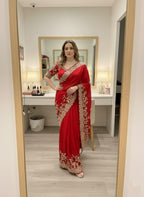 Soft Rangoli Silk Premium Saree