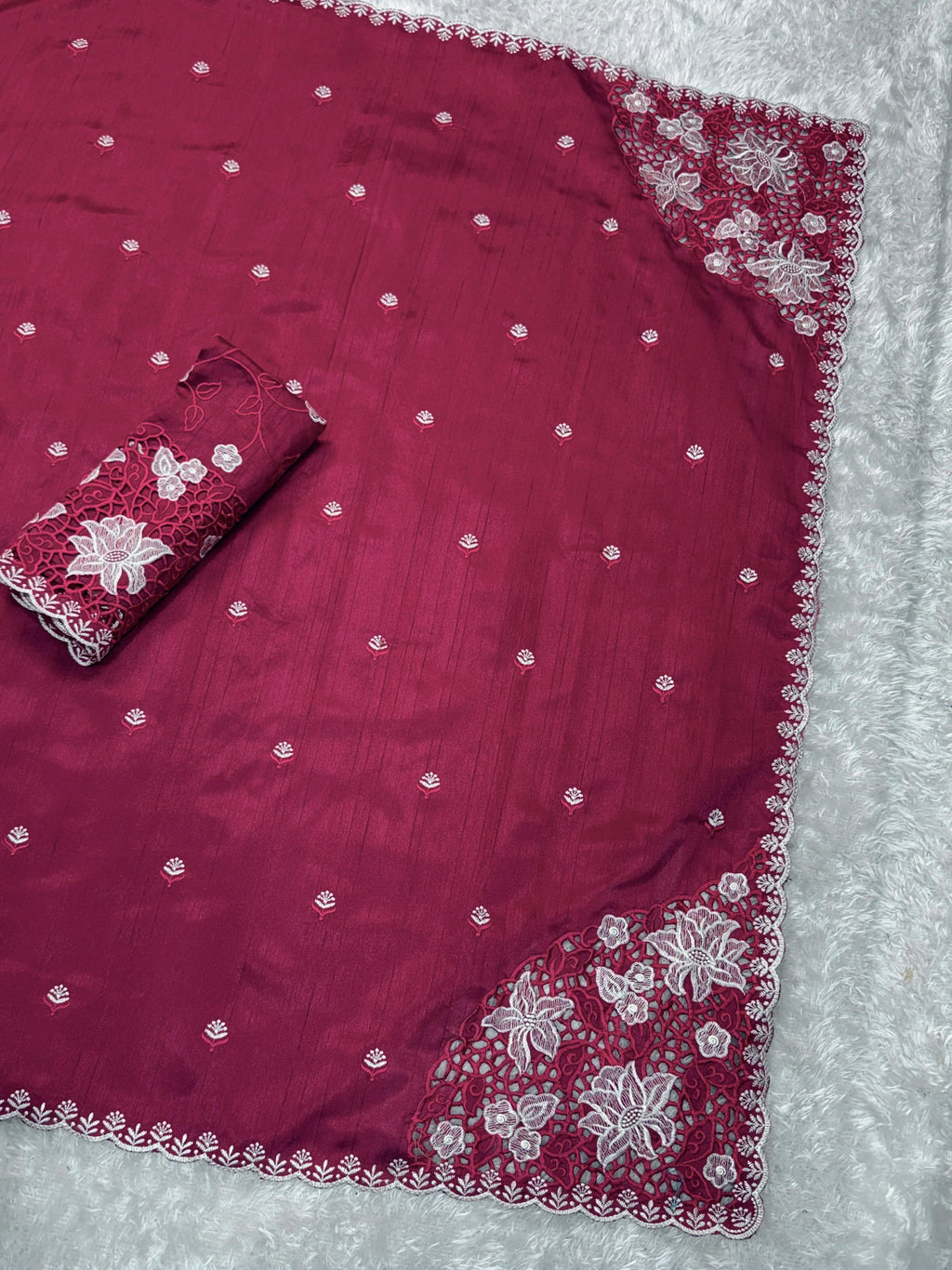 Soundarta Tusser Cotton Saree