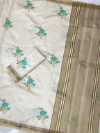 Pure Tusser Silk Saree