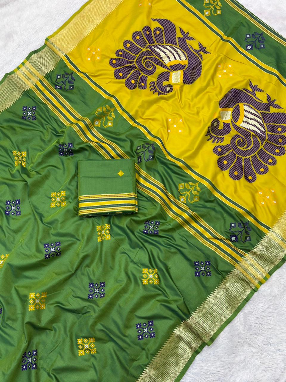 Handloom Patola Silk Saree