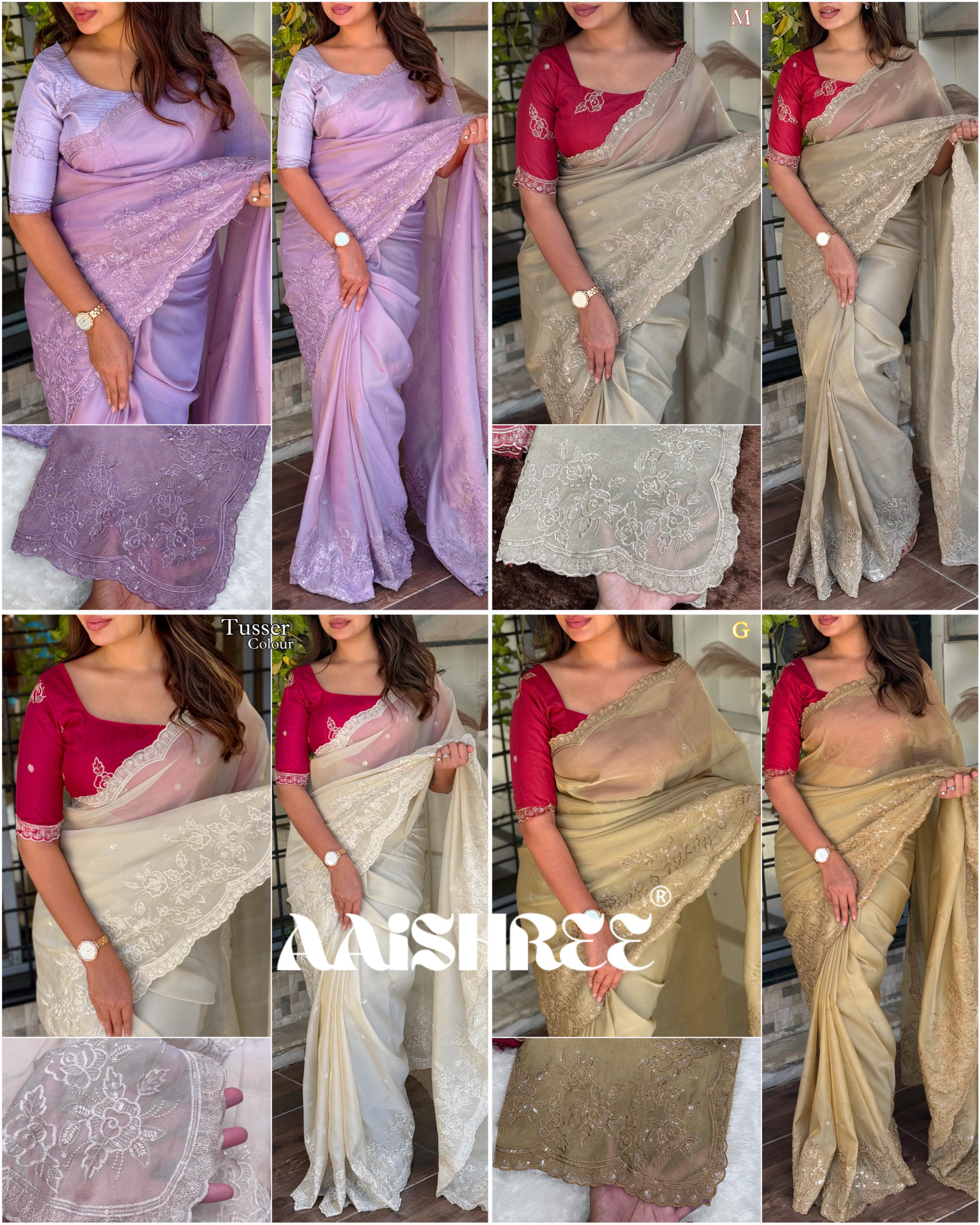 TASPA ORGANZA SAREE
