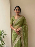 beautiful party wear beautiful Traditional Saree