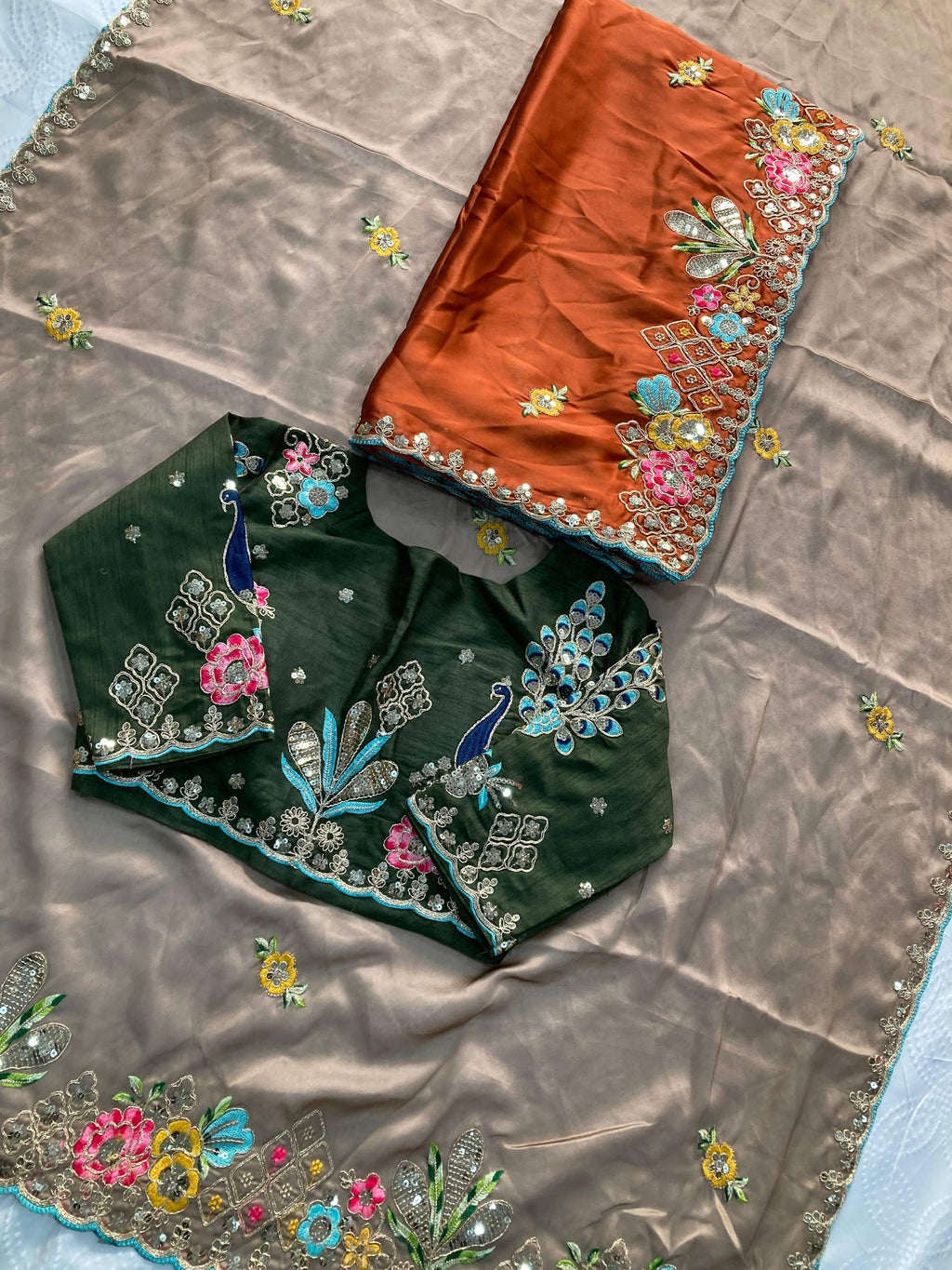 Soft Rangoli Silk Saree