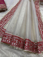 Soft Twil Net Saree