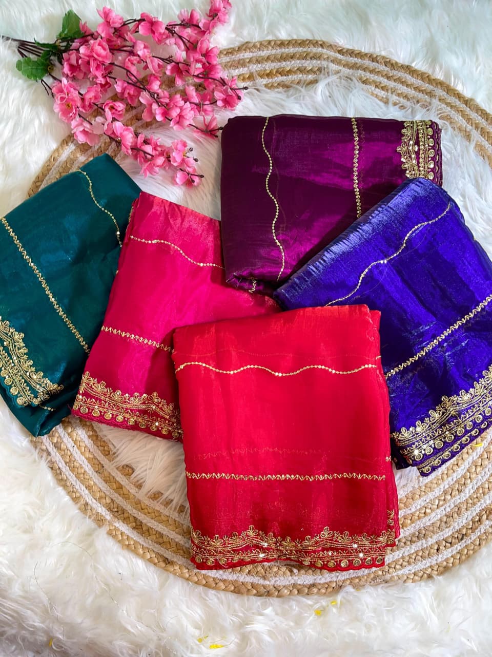 Pure Soft Zimmy Choo Silk Saree