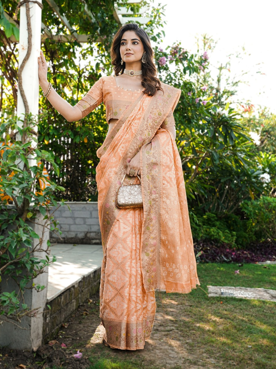 BANDHANI ORGANZA PATOLA SAREES