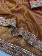 Soft Nc Twill Sequence Saree