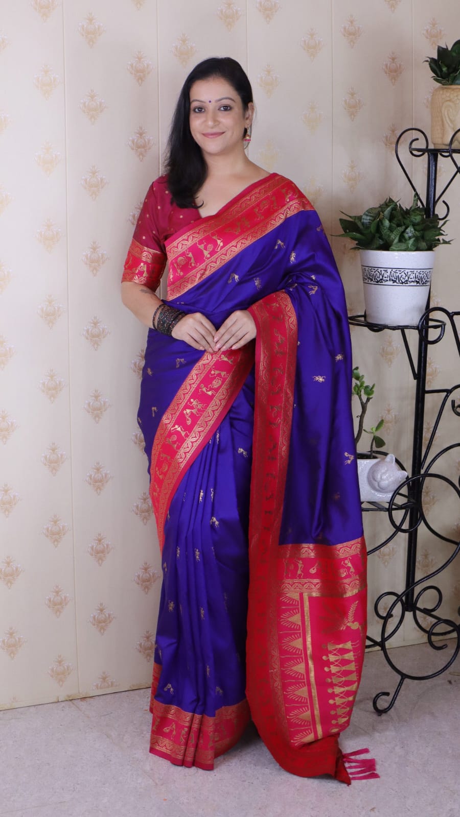 SILK SAREE GOLD ZARI