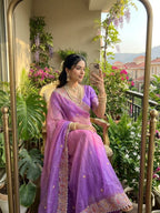 Very Soft nd elegant Rich look Fendy Saree