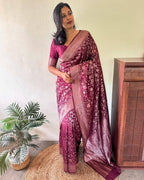 Wedding Look Banarasi Saree