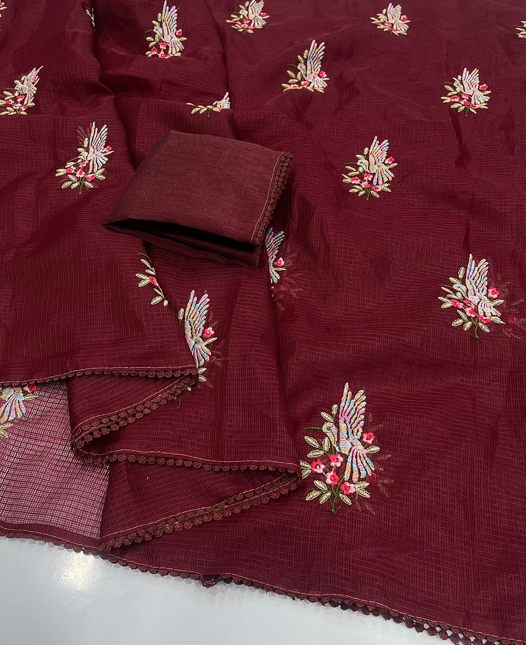 Pure soft kota doriya saree