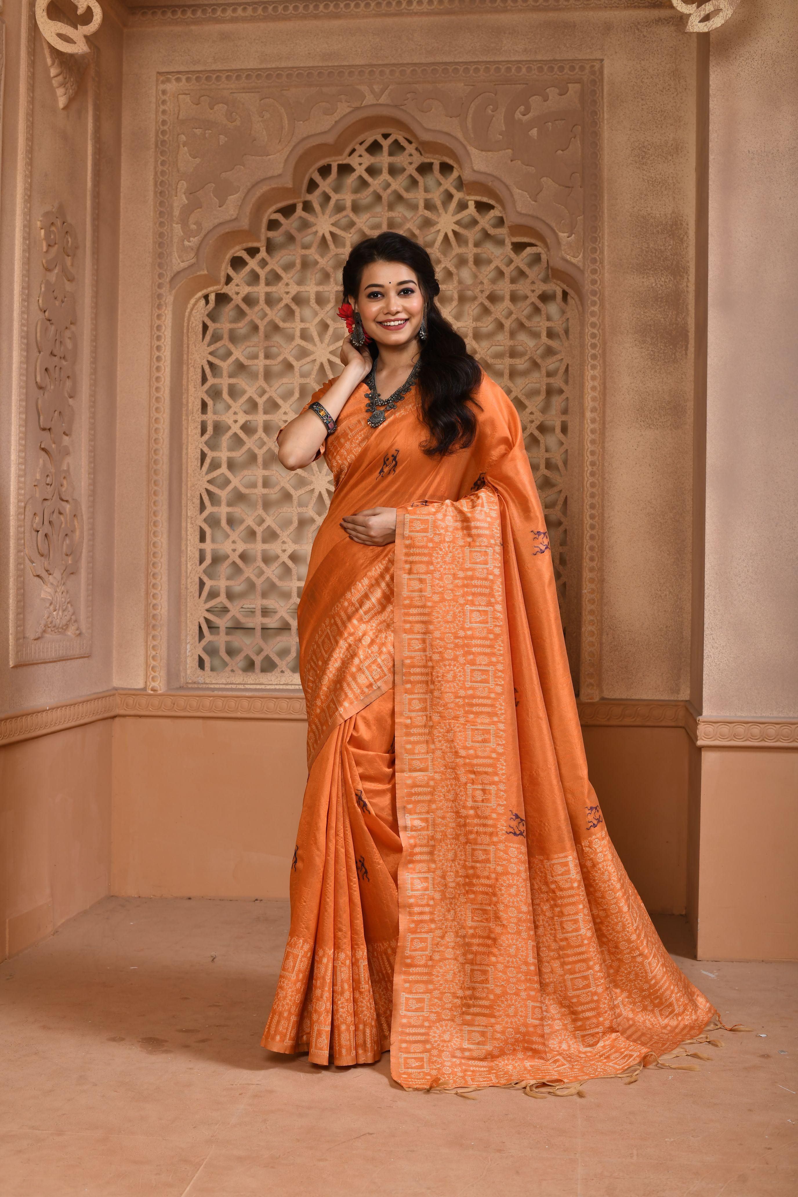 KALAMKARI WEAVING SAREE