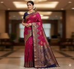 SOFT LICHI SILK CLOTH SAREE