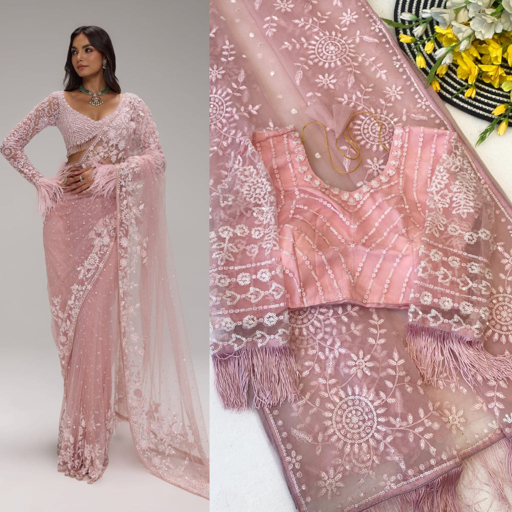 Bollywood BlockBuster Sequins Design Saree