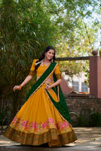 Cotton Silk Lehenga
