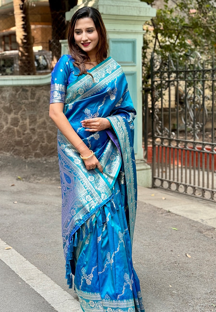 Premium Banarasi Soft Silk Sarees