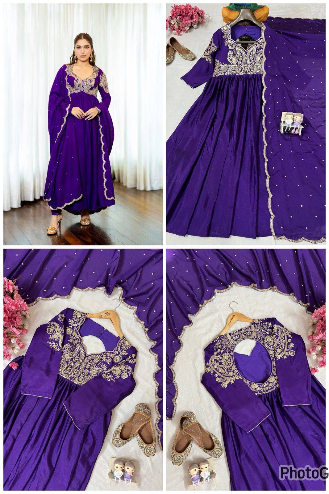 BOLLYWOOD BLOCKBUSTER ANARKALI GOWN