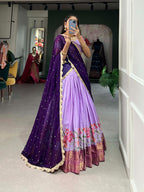Stunning Cotton Silk Lehenga