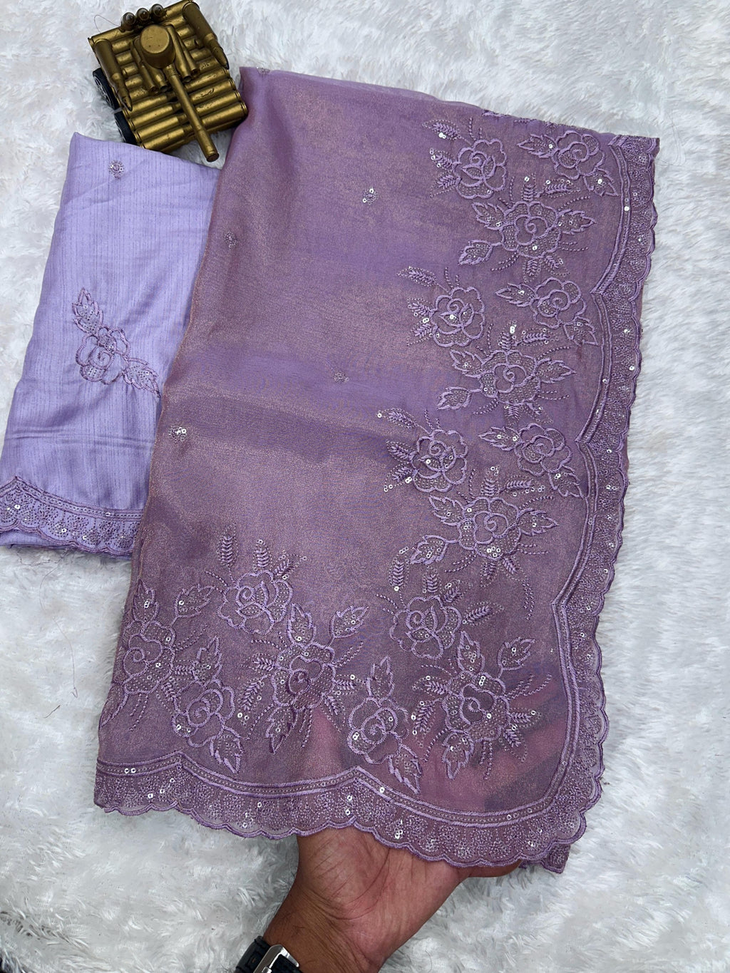 TASPA ORGANZA COTTON SAREE