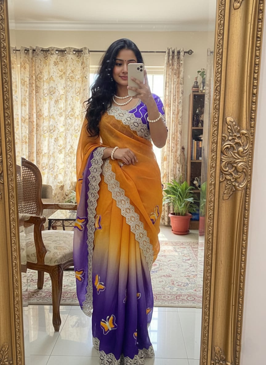 2D Fendy Peding Saree