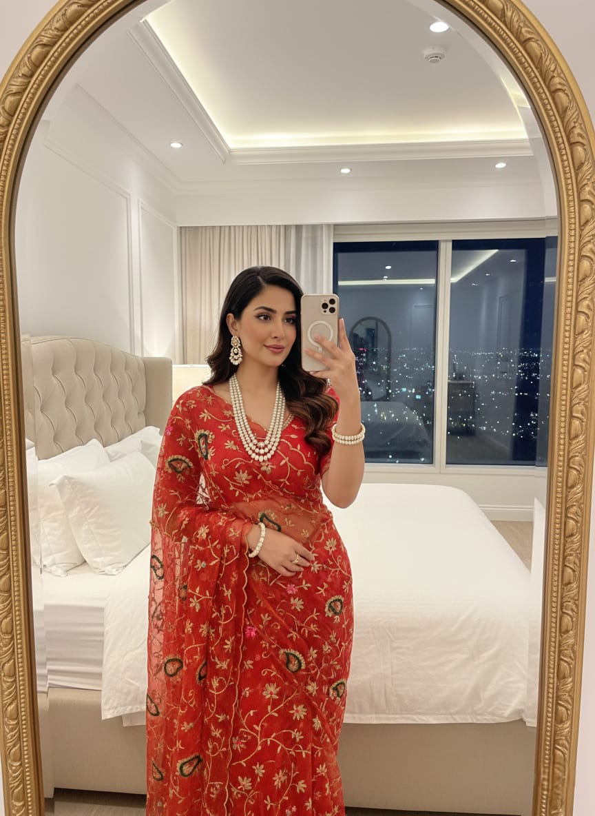 Soft Tissue Silk Saree