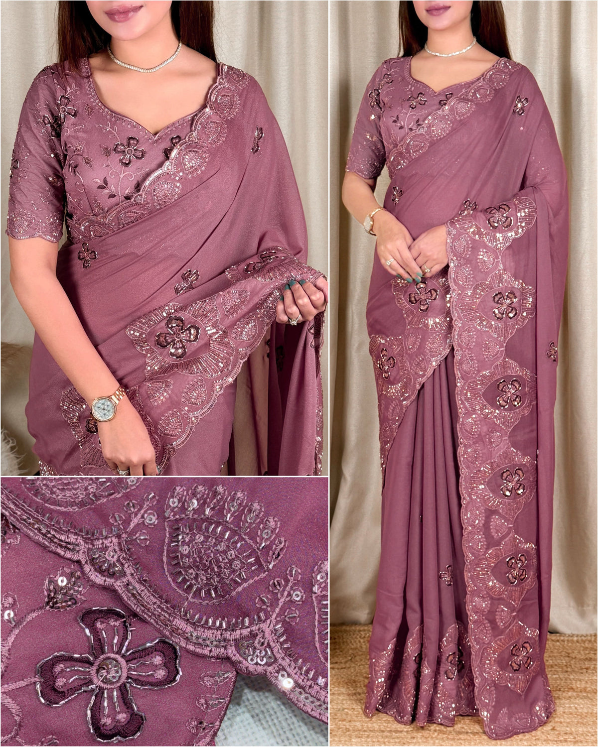 Payal PartyWear Star Georgette Saree