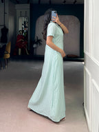 Soft textures soothing tones, standout style Indo-Fusion Set