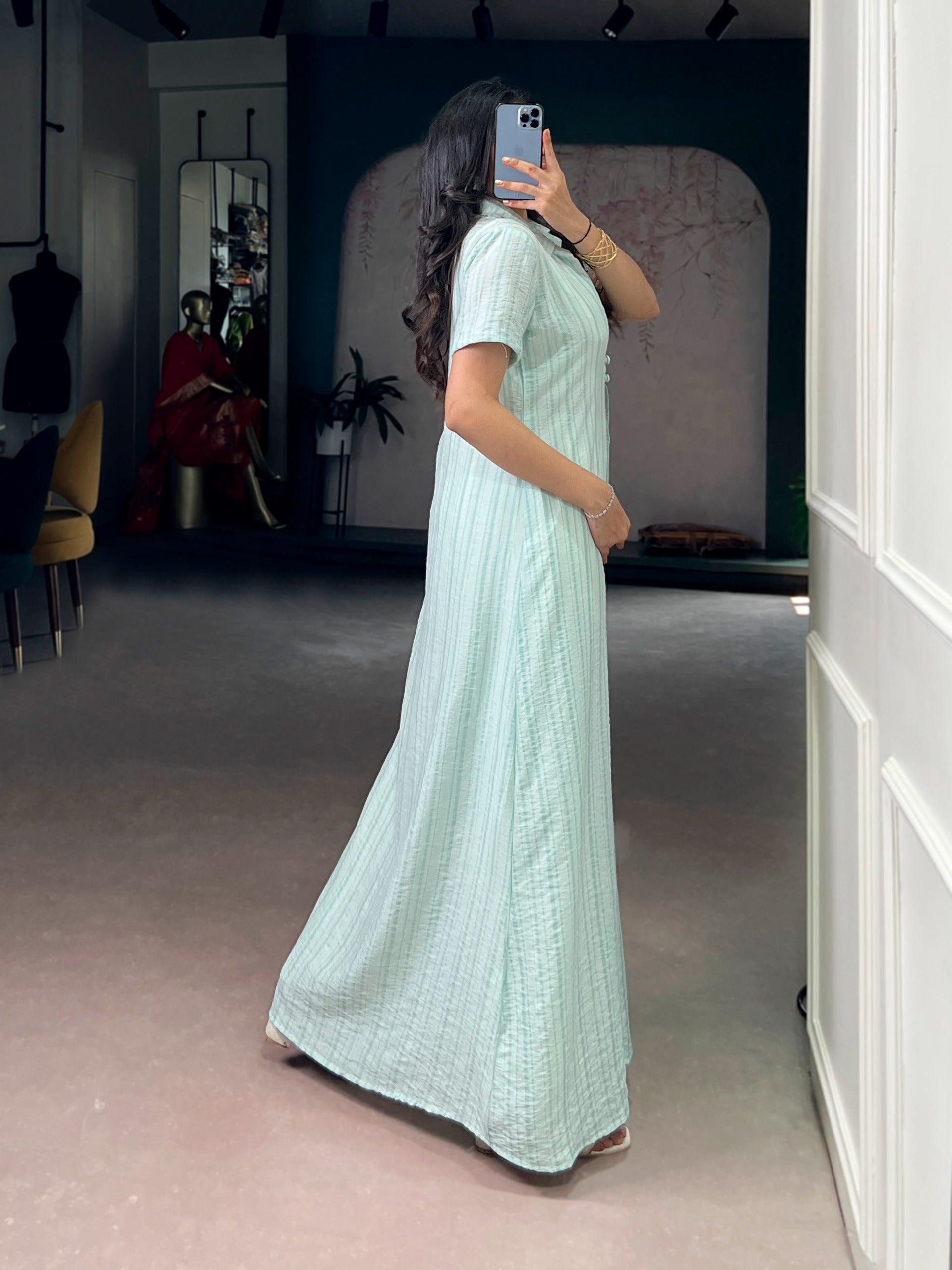 Soft textures soothing tones, standout style Indo-Fusion Set