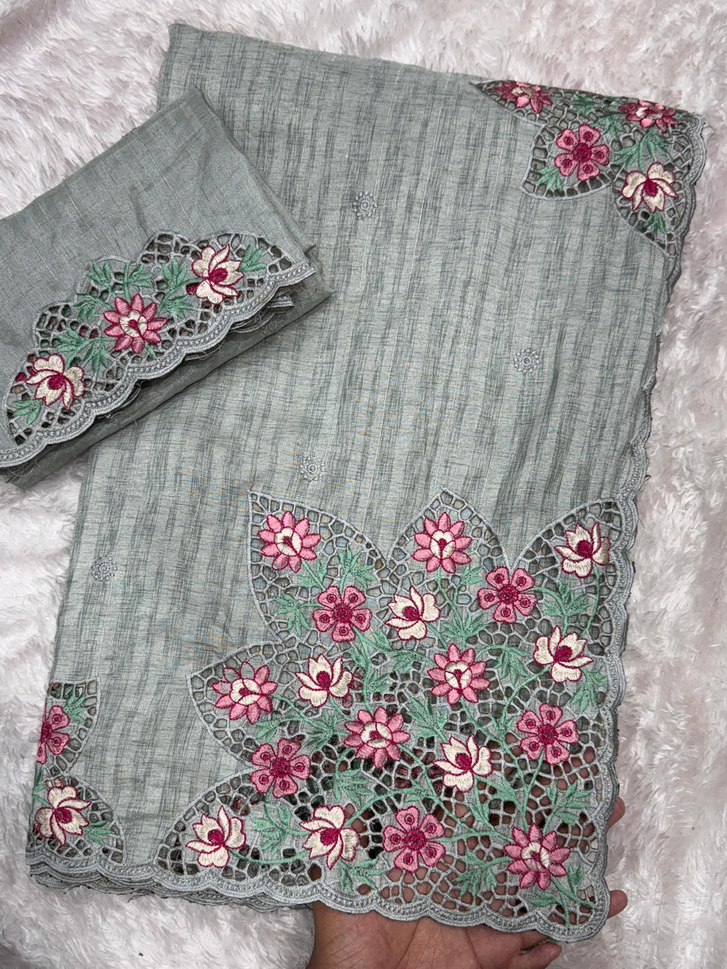 TUSSER COTTON SILK SAREE