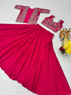New Festival Lehenga choli & koti👗