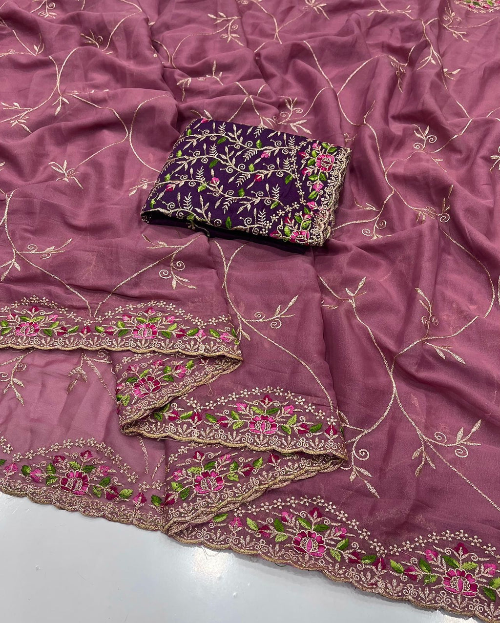 Star Georgette Saree