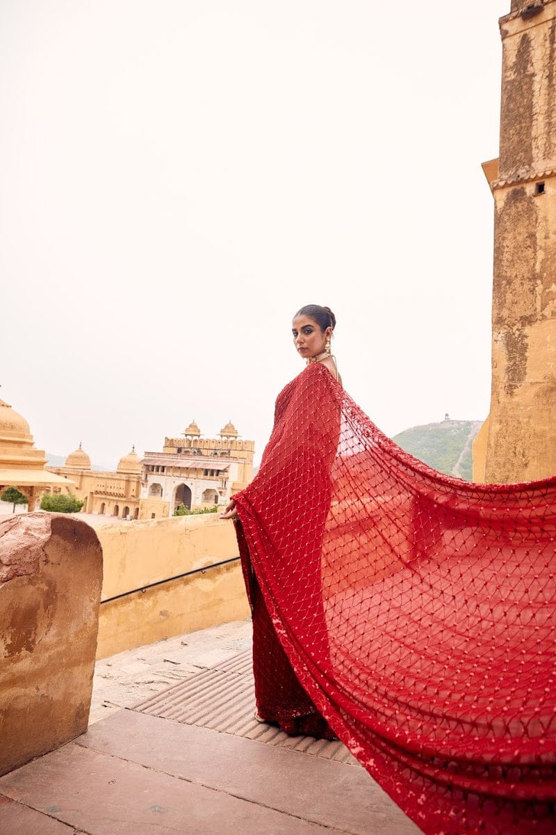 Bollywood BlockBuster Sequins Design Saree