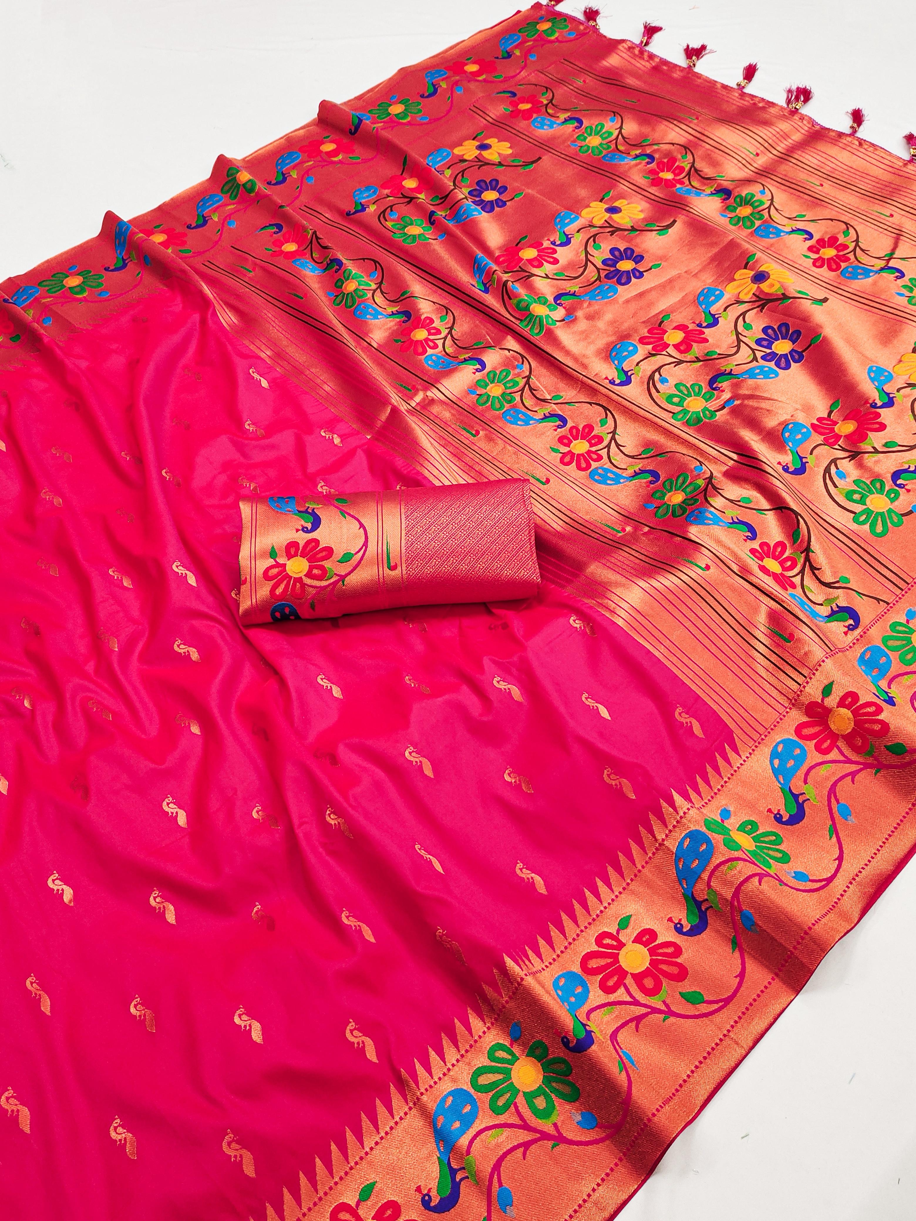 SOFT PAITHANI SILK SAREE