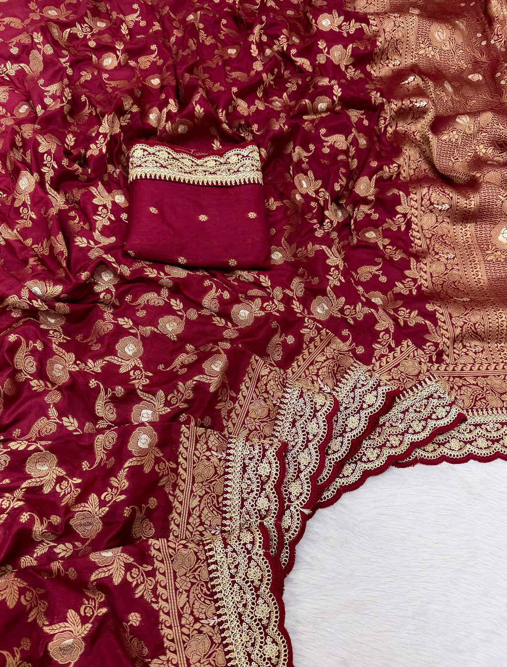 Charming Pure Khadi Saree