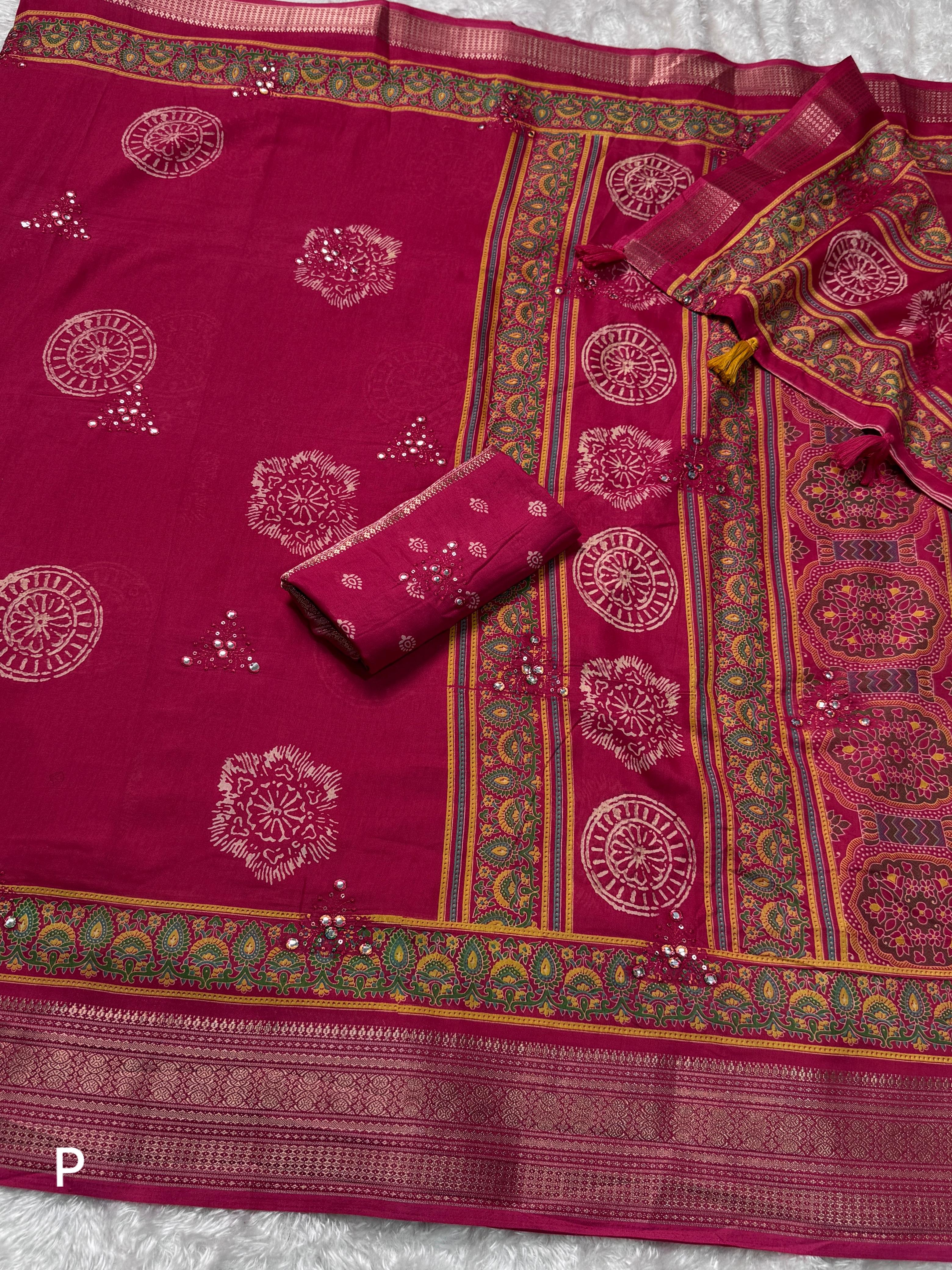 Saree-pure mul cotton