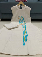 KHADHI COTTON KURTI WITH PLAZO