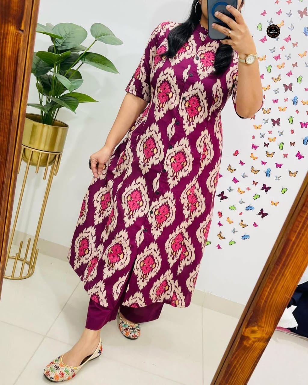 ALINE PATTREN KURTI