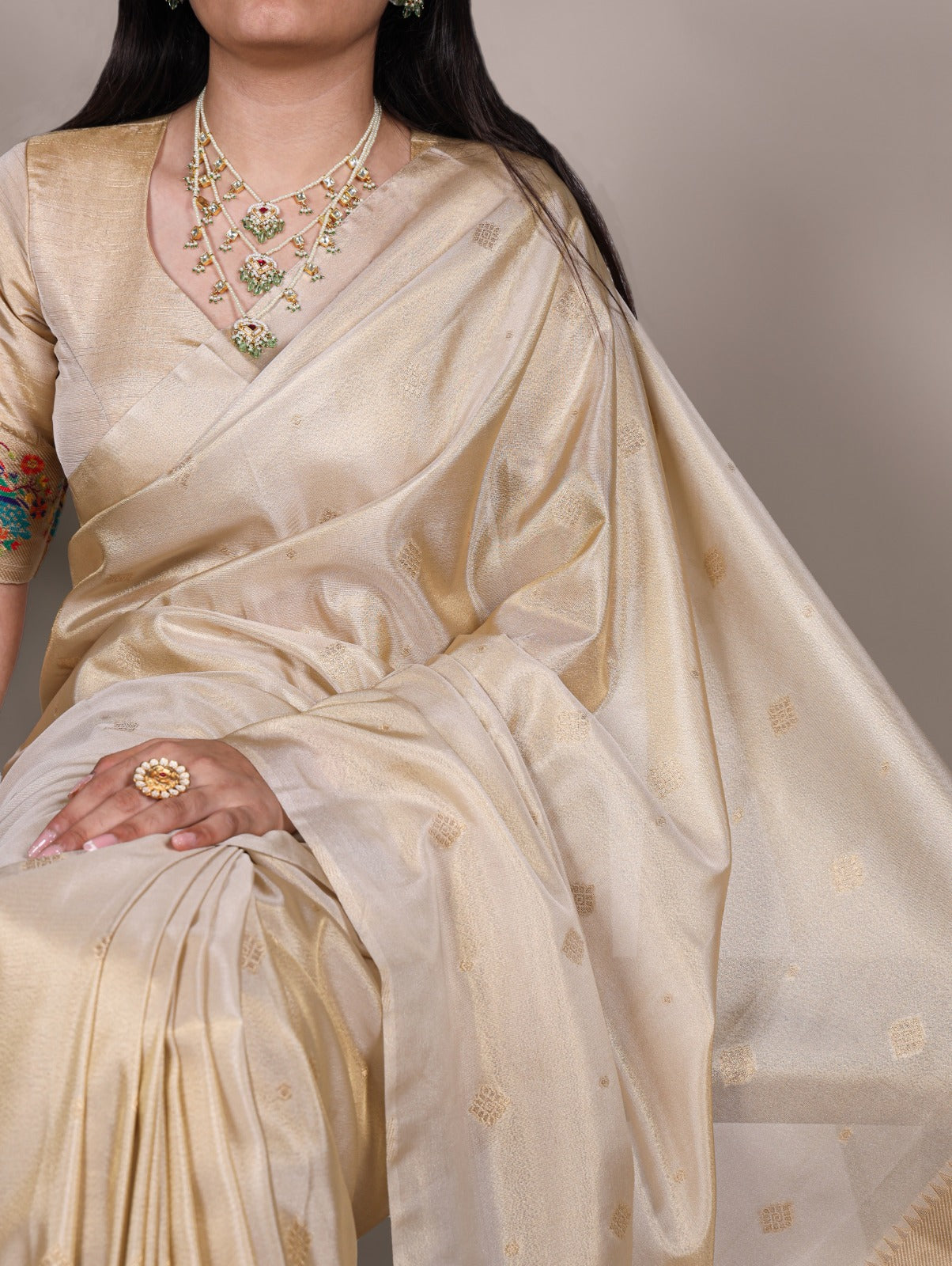 TISSUE PAITHANI SAREE