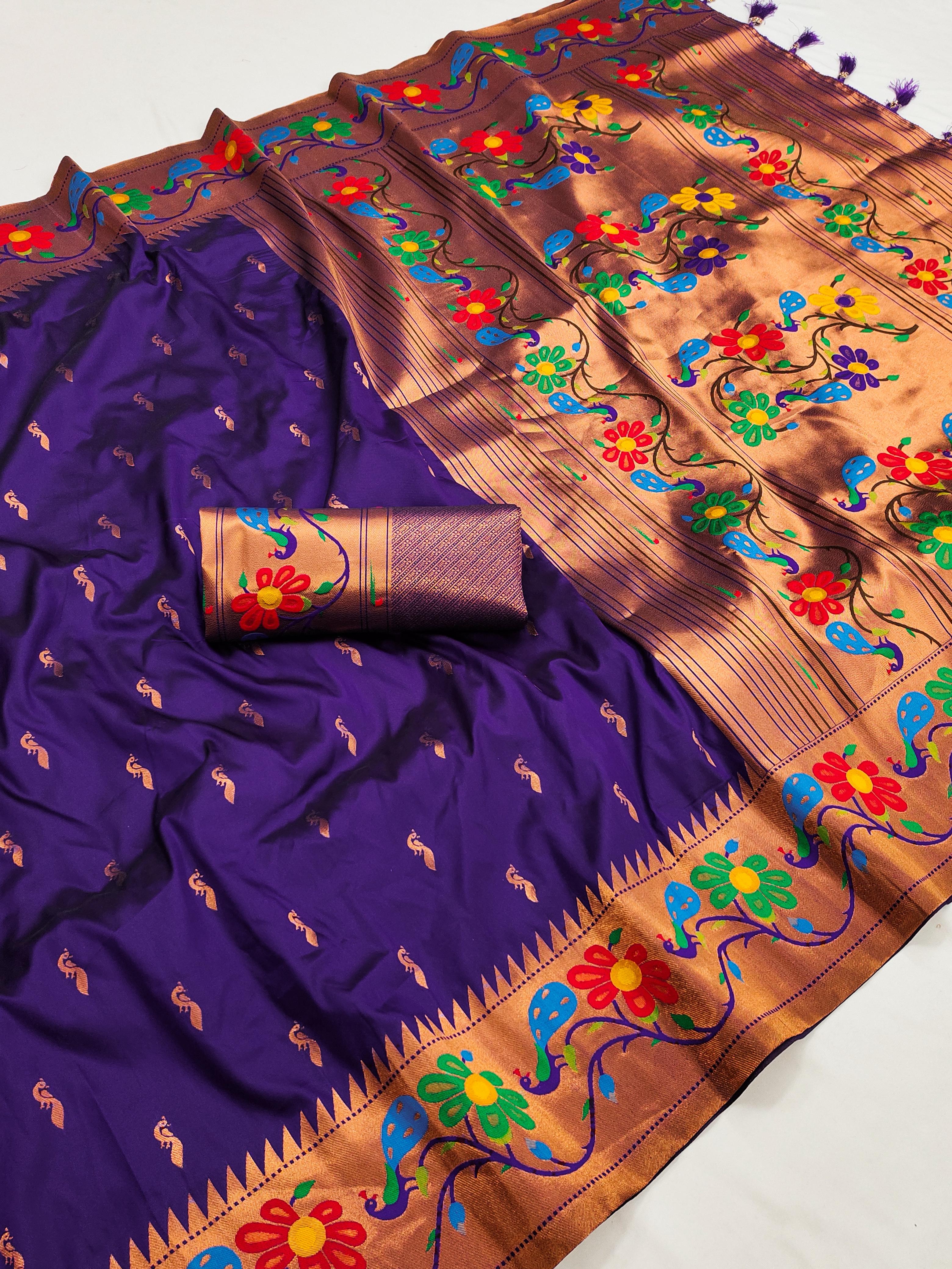 SOFT PAITHANI SILK SAREE