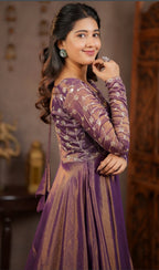 Heavy Cosmos Silk Material Anarkali Suit