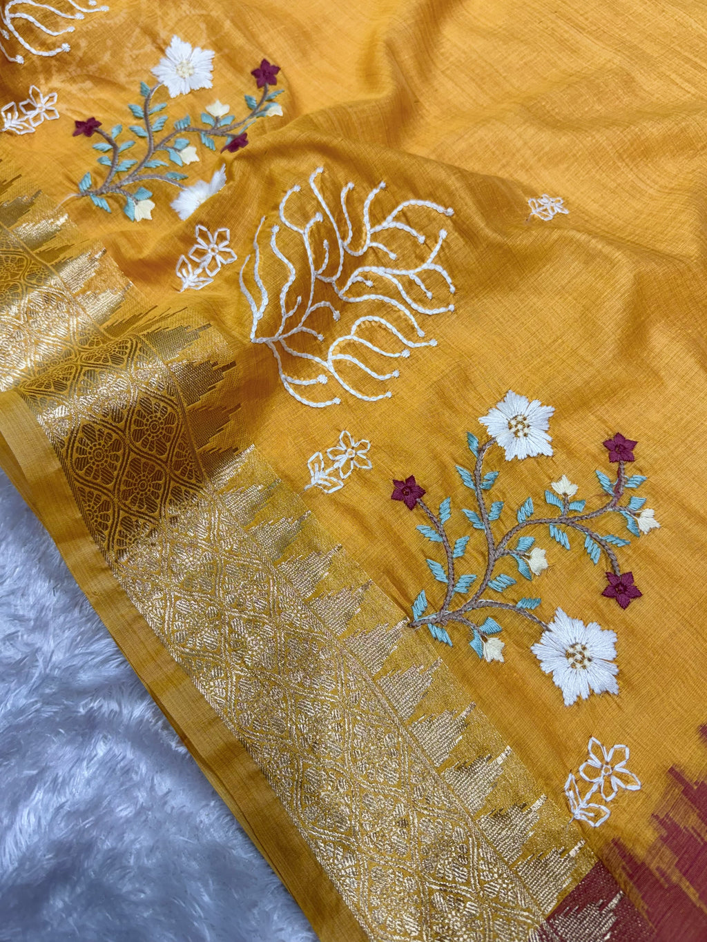 Shital Tusser Cotton Saree
