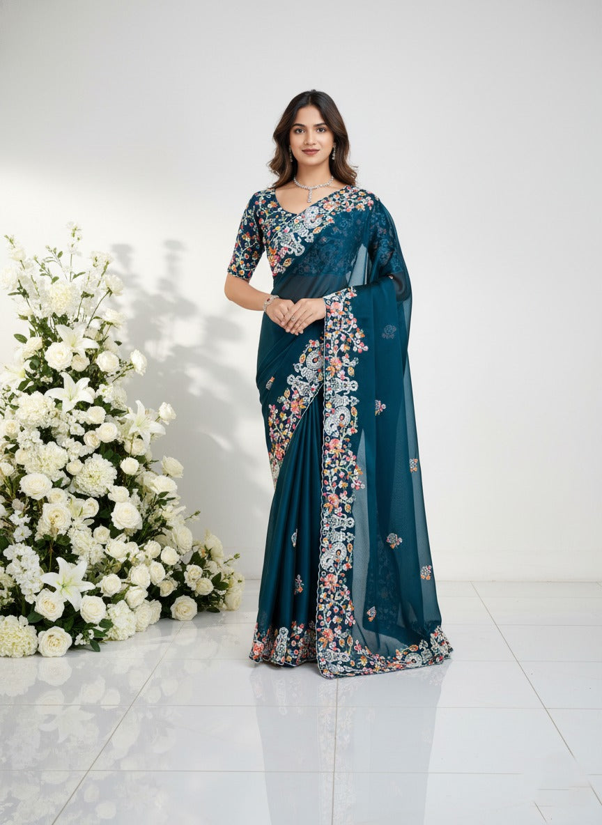 SOFT RANGOLI SILK SAREE