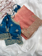 Very soft & elegant rich look fendy sartin fabric