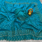 Space Silk Butti Saree