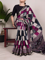 POLYESTER VISCOSE CHANDERI