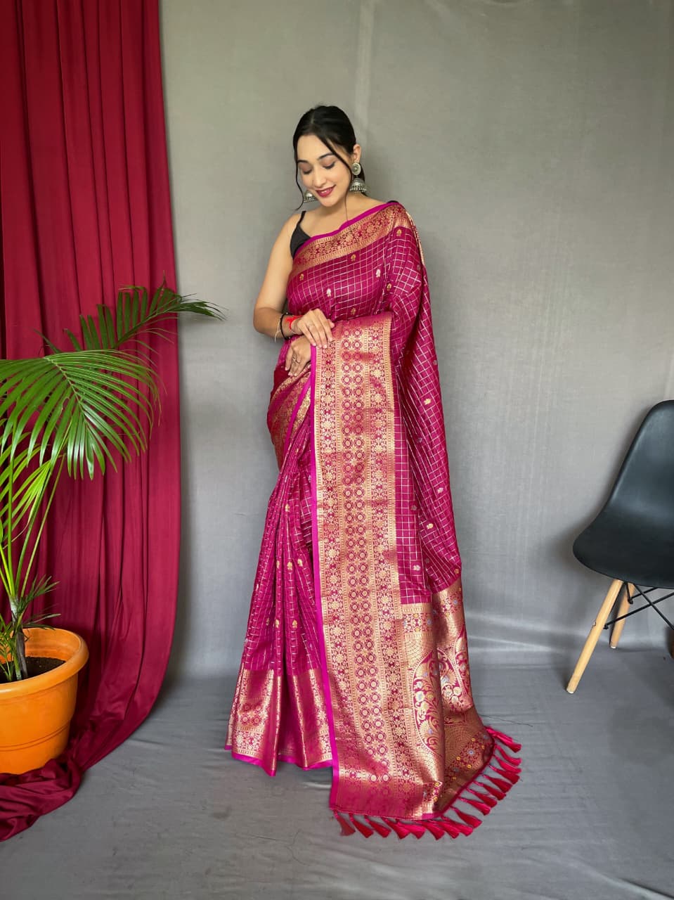 SUPERB  WEAVING USED  HANDLOOM SAREES